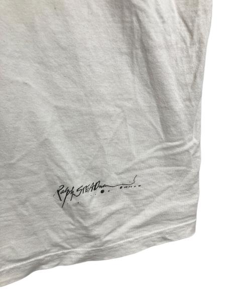SUPREME（シュプリーム）Supreme (シュプリーム) Ralph Steadman Box Logo Tee  ラルフ ステッドマン ボックス ロゴ ティー 半袖カットソー　Tシャツ　Tee  USA製 ホワイト サイズ: XXLの古着・服飾アイテム