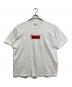 Supreme（シュプリーム）の古着「Ralph Steadman Box Logo Tee  ラルフ ステッドマン ボックス ロゴ ティー 半袖カットソー　Tシャツ　Tee  USA製」｜ホワイト