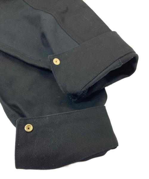 THRIFTY LOOK（スリフティールック）THRIFTY LOOK (スリフティールック) ダックアクティブジャケット　アウター　ライトアウター　CarHartt ブラック サイズ:実寸参照の古着・服飾アイテム