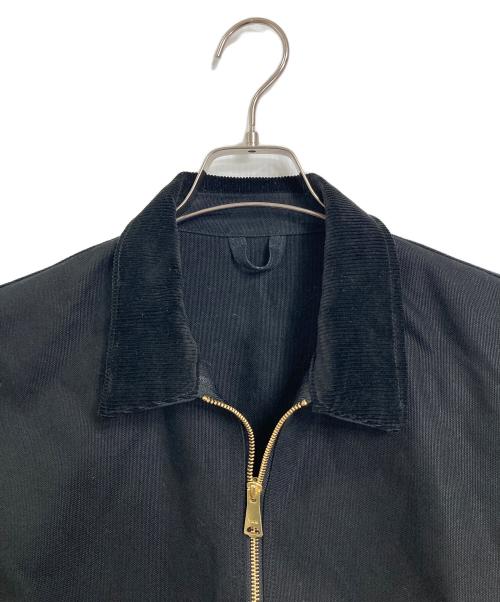 THRIFTY LOOK（スリフティールック）THRIFTY LOOK (スリフティールック) ダックアクティブジャケット　アウター　ライトアウター　CarHartt ブラック サイズ:実寸参照の古着・服飾アイテム