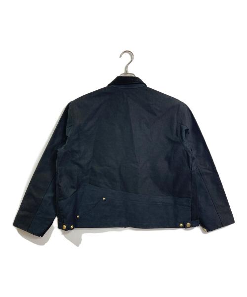 THRIFTY LOOK（スリフティールック）THRIFTY LOOK (スリフティールック) ダックアクティブジャケット　アウター　ライトアウター　CarHartt ブラック サイズ:実寸参照の古着・服飾アイテム