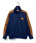 adidasアディダス）の古着「ファイヤーバード ルーズ トラックトップ」｜ネイビー