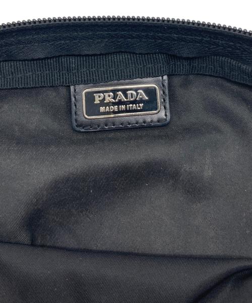 PRADA（プラダ）PRADA (プラダ) コスメポーチ ブラックの古着・服飾アイテム
