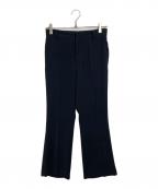 EVERYDAY I LIKE.エヴリデイ アイ ライク）の古着「23SS クロップド パンツ ジップフライ」｜ブラック