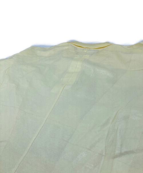 doublet（ダブレット）doublet (ダブレット) 2D PACKAGED 3D CUTTING POLO SHIRTS  剥がし加工ポロ イエロー サイズ:Mの古着・服飾アイテム