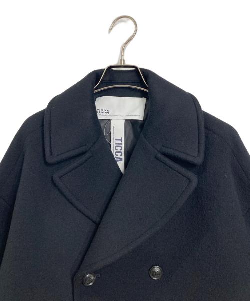 ticca（ティッカ）TICCA (ティッカ) 25AW Pコート/ピーコート ブラック サイズ:FREEの古着・服飾アイテム
