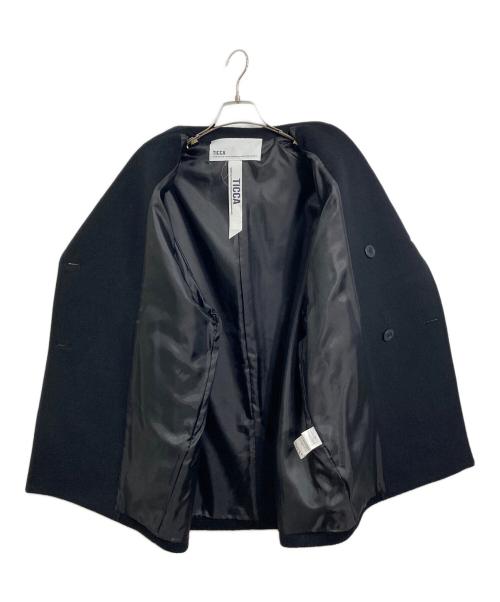 ticca（ティッカ）TICCA (ティッカ) 25AW Pコート/ピーコート ブラック サイズ:FREEの古着・服飾アイテム
