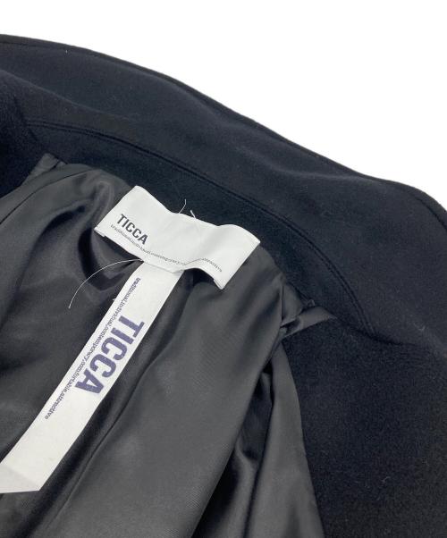 ticca（ティッカ）TICCA (ティッカ) 25AW Pコート/ピーコート ブラック サイズ:FREEの古着・服飾アイテム