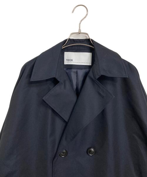 ticca（ティッカ）TICCA (ティッカ) 26SS テントトレンチコート ネイビー サイズ:1の古着・服飾アイテム