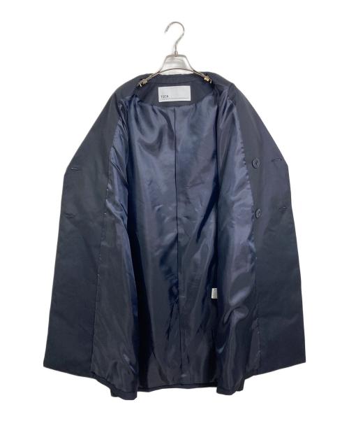 ticca（ティッカ）TICCA (ティッカ) 26SS テントトレンチコート ネイビー サイズ:1の古着・服飾アイテム