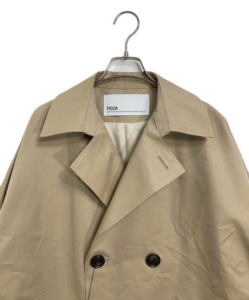ticca（ティッカ）TICCA (ティッカ) 26SS テントトレンチコート ベージュ サイズ:1 未使用品の古着・服飾アイテム