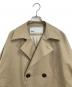 TICCA (ティッカ) 26SS テントトレンチコート ベージュ サイズ:1 未使用品：45000円