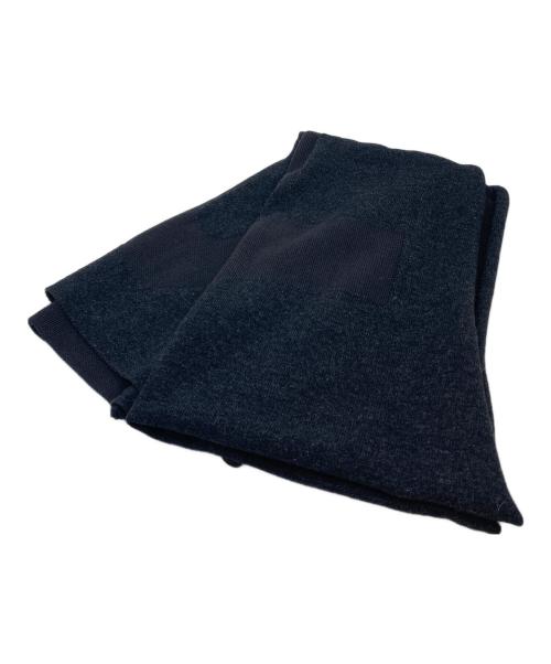 Y-3（ワイスリー）Y-3 (ワイスリー) CLASSIC KNIT SCARF ストールマフラー グレー サイズ:実寸参照の古着・服飾アイテム