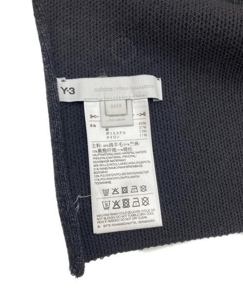 Y-3（ワイスリー）Y-3 (ワイスリー) CLASSIC KNIT SCARF ストールマフラー グレー サイズ:実寸参照の古着・服飾アイテム