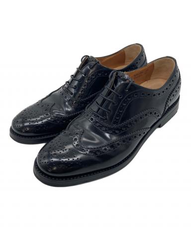⭐️未使用級⭐️　チャーチ　BURWOOD WG ビジネスシューズ　ウィングチップ 中古・古着通販】CHURCH'S (チャーチ) ウィングチップシューズ BURWOOD