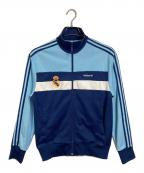 adidasアディダス）の古着「【古着】00's レアルマドリード トラックジャケット　ジャージ　アウター　ライトアウター」｜ブルー