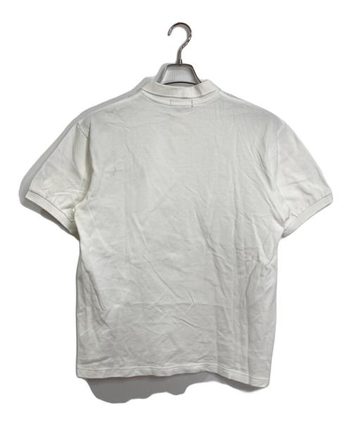 FRED PERRY（フレッドペリー）FRED PERRY (フレッドペリー) MIX PANELLED PIQUE SHIRT  ミックスパネルドピケシャツ  半袖シャツ　ポロシャツ ホワイト サイズ:Lの古着・服飾アイテム