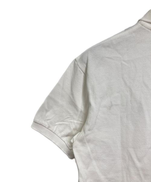 FRED PERRY（フレッドペリー）FRED PERRY (フレッドペリー) MIX PANELLED PIQUE SHIRT  ミックスパネルドピケシャツ  半袖シャツ　ポロシャツ ホワイト サイズ:Lの古着・服飾アイテム