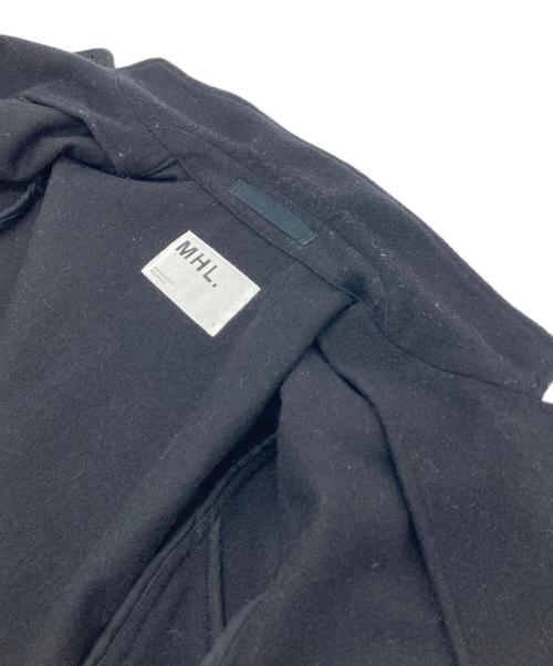 MHL（マーガレットハウエル）MHL (マーガレットハウエル) FELTED SHETLAND WOOL JACKET フェルテッドシェットランドウールジャケット ジャケット　テーラードジャケット　日本製 ブラック サイズ:1の古着・服飾アイテム