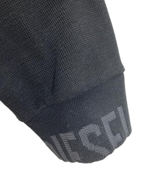 DIESEL（ディーゼル）DIESEL (ディーゼル) ジップパーカー　パーカー　フーディ ブラック サイズ:Lの古着・服飾アイテム