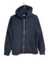 DIESEL（ディーゼル）の古着「ジップパーカー　パーカー　フーディ」｜ブラック