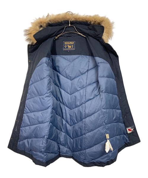 WOOLRICH（ウールリッチ）WOOLRICH (ウールリッチ) ダウンコート　ロングコート　アウター ネイビー サイズ:Mの古着・服飾アイテム