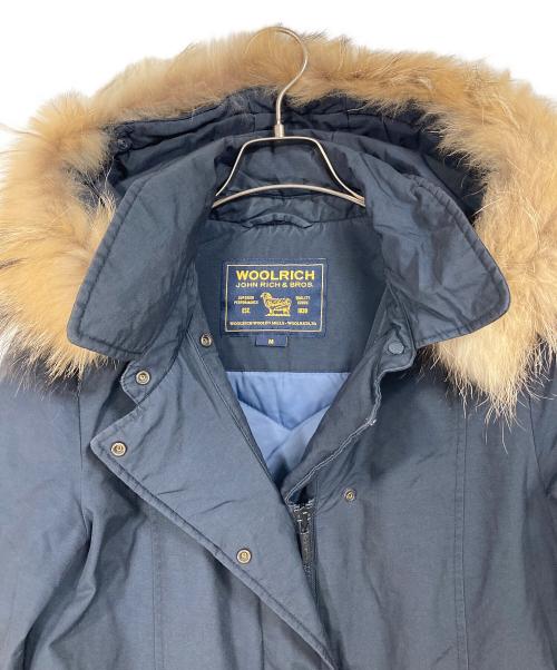 WOOLRICH（ウールリッチ）WOOLRICH (ウールリッチ) ダウンコート　ロングコート　アウター ネイビー サイズ:Mの古着・服飾アイテム