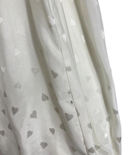 Sov.（ソブ）Sov. (ソブ) ハートジャガードボウタイブラウス　長袖ブラウス　セレモニー アイボリー サイズ:実寸参照の古着・服飾アイテム