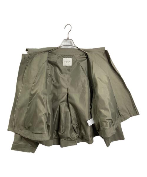 FREAK'S STORE（フリークスストア）FREAK'S STORE (フリークスストア) 25SS ショートフレアトレンチコート　アウター　ライトアウター カーキ サイズ:FREEの古着・服飾アイテム