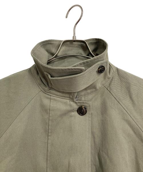 FREAK'S STORE（フリークスストア）FREAK'S STORE (フリークスストア) 25SS ショートフレアトレンチコート　アウター　ライトアウター カーキ サイズ:FREEの古着・服飾アイテム