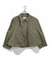 FREAK'S STORE（フリークスストア）の古着「25SS ショートフレアトレンチコート　アウター　ライトアウター」｜カーキ