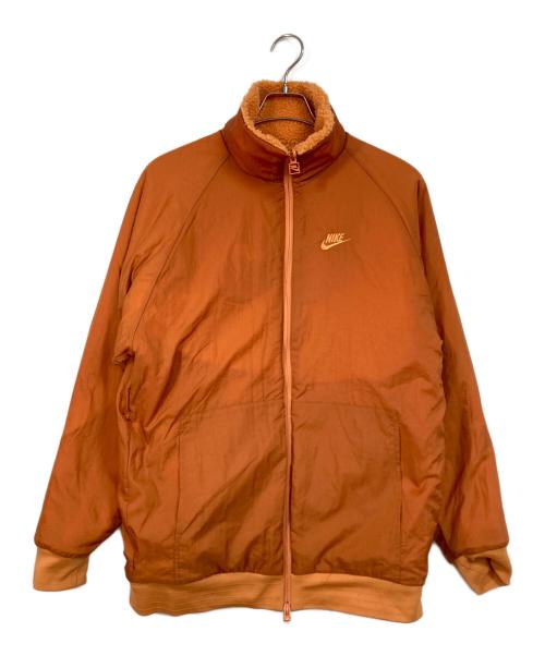 NIKE（ナイキ）NIKE (ナイキ) SWSH FULL ZIP JKT /リバーシブルボアジャケット オレンジ サイズ:Lの古着・服飾アイテム