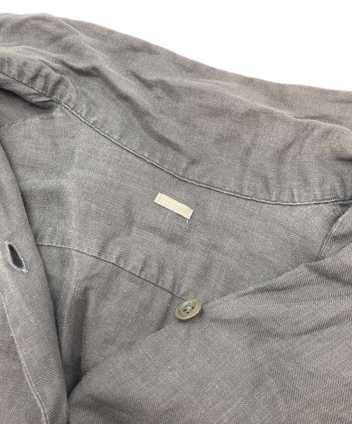 MARGARET HOWELL（マーガレットハウエル）MARGARET HOWELL (マーガレットハウエル) リネンワンピース　ロングワンピース　半袖ワンピース　日本製 グレー サイズ:FREEの古着・服飾アイテム