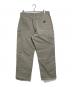 CarHartt (カーハート) 【古着】ペインターパンツ　ダック地　ベージュ　ペインターパンツ　レザーパッチ グレー サイズ:36×32：6000円