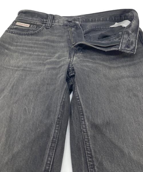 Calvin Klein（カルバンクライン）Calvin Klein (カルバンクライン) 【古着】90s ストレートブラックジーンズ　90年代 グレー サイズ:W28の古着・服飾アイテム