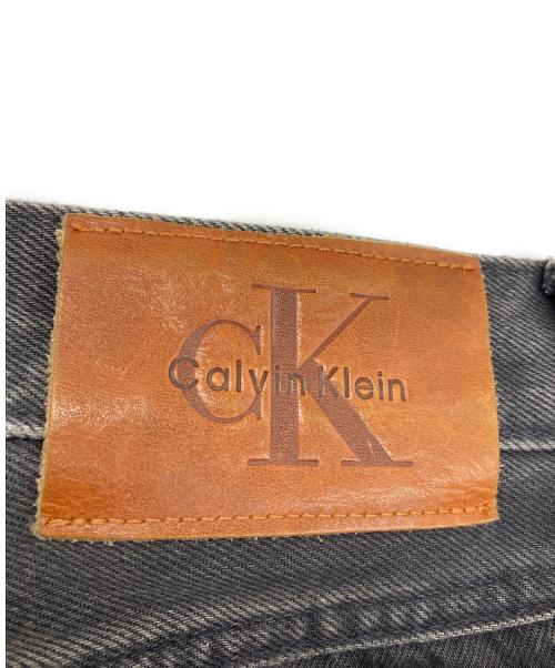 Calvin Klein（カルバンクライン）Calvin Klein (カルバンクライン) 【古着】90s ストレートブラックジーンズ　90年代 グレー サイズ:W28の古着・服飾アイテム