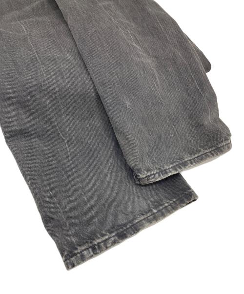 Calvin Klein（カルバンクライン）Calvin Klein (カルバンクライン) 【古着】90s ストレートブラックジーンズ　90年代 グレー サイズ:W28の古着・服飾アイテム