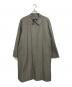 BURBERRY（バーバリー）の古着「ウールシルクステンカラーコート」｜オリーブ