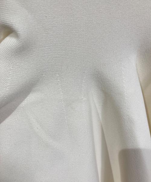 VALENTINO（ヴァレンティノ）VALENTINO (ヴァレンティノ) レース切替 バイカラーワンピース　イタリア製　セレモニー ホワイト×ブラック サイズ:Sの古着・服飾アイテム