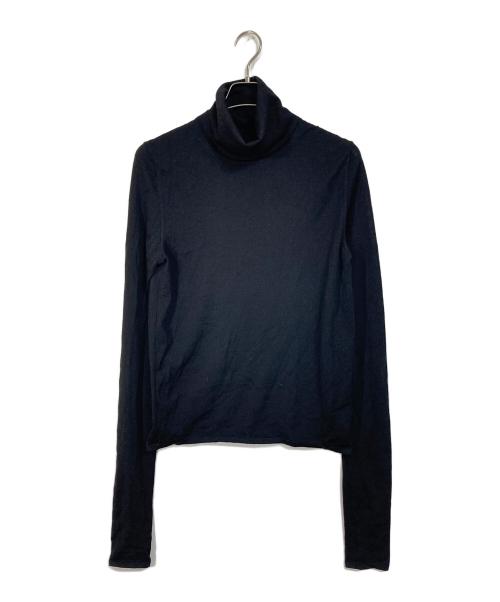 Maison Margiela（メゾンマルジェラ）Maison Margiela (メゾンマルジェラ) タートルネックニット　ウールニット ブラック サイズ:Sの古着・服飾アイテム
