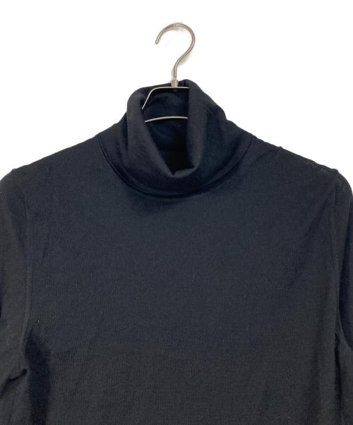 Maison Margiela（メゾンマルジェラ）Maison Margiela (メゾンマルジェラ) タートルネックニット　ウールニット ブラック サイズ:Sの古着・服飾アイテム