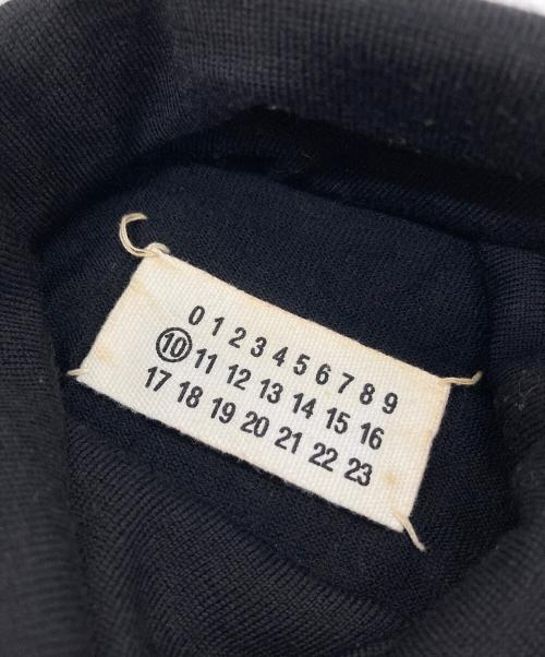 Maison Margiela（メゾンマルジェラ）Maison Margiela (メゾンマルジェラ) タートルネックニット　ウールニット ブラック サイズ:Sの古着・服飾アイテム