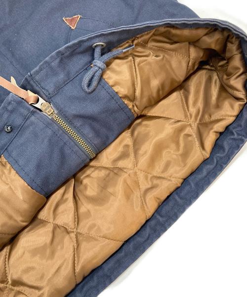 UNCROWD（アンクラウド）UNCROWD (アンクラウド) N-1 HOODIE JACKET　中綿ジャケット ネイビー サイズ:38の古着・服飾アイテム