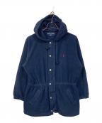 Ralph Lauren POLO SPORTラルフローレン ポロスポーツ）の古着「【古着】フリースジャケット　ポニー刺繍　アウター　ライトアウター」｜ネイビー