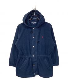 Ralph Lauren POLO SPORT（ラルフローレン ポロスポーツ）の古着「【古着】フリースジャケット　ポニー刺繍　アウター　ライトアウター」｜ネイビー