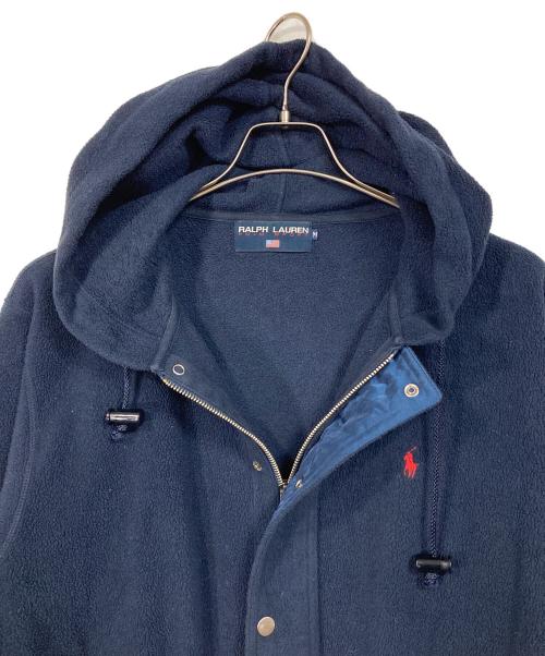 Ralph Lauren POLO SPORT（ラルフローレン ポロスポーツ）Ralph Lauren POLO SPORT (ラルフローレン ポロスポーツ) 【古着】フリースジャケット　ポニー刺繍　アウター　ライトアウター ネイビー サイズ:Mの古着・服飾アイテム