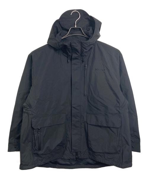 MARMOT（マーモット）Marmot (マーモット) ETRE TOKYO (エトレトウキョウ) PERTEXマウンテンパーカー　ナイロンジャケット　アウター　ライトアウター　スポーツ　アウトドア ブラック サイズ:Sの古着・服飾アイテム