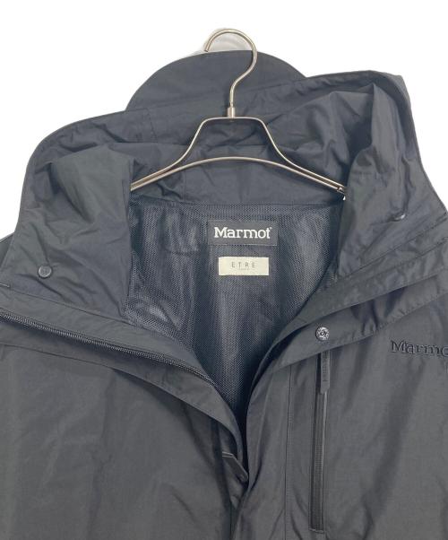MARMOT（マーモット）Marmot (マーモット) ETRE TOKYO (エトレトウキョウ) PERTEXマウンテンパーカー　ナイロンジャケット　アウター　ライトアウター　スポーツ　アウトドア ブラック サイズ:Sの古着・服飾アイテム