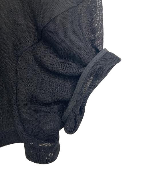 CLANE（クラネ）CLANE (クラネ) STUDIOUS (ステュディオス) MESH LANTERN JACKET　メッシュ ランタン ジャケット　アウター　ライトアウター ブラック サイズ:2の古着・服飾アイテム