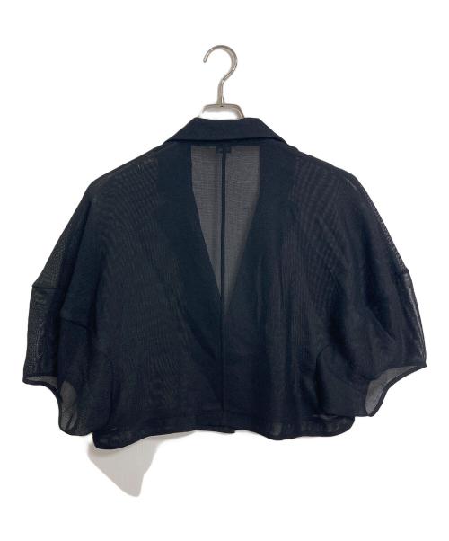 CLANE（クラネ）CLANE (クラネ) STUDIOUS (ステュディオス) MESH LANTERN JACKET　メッシュ ランタン ジャケット　アウター　ライトアウター ブラック サイズ:2の古着・服飾アイテム